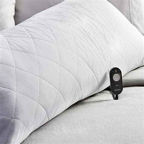 sunbeam heated body pillow|heated pillows for pain relief.